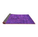 Sideview of Persian Purple Bohemian Rug, abs2847pur