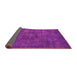 Sideview of Persian Pink Bohemian Rug, abs2847pnk