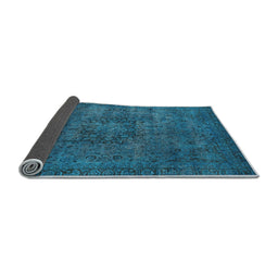 Sideview of Persian Light Blue Bohemian Rug, abs2847lblu