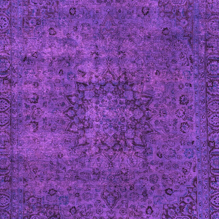 Machine Washable Persian Purple Bohemian Area Rugs, wshabs2847pur