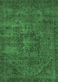 Persian Emerald Green Bohemian Rug, abs2847emgrn