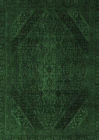 Abstract Emerald Green Modern Rug, abs2848emgrn