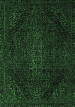 Abstract Emerald Green Modern Rug, abs2848emgrn