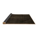 Sideview of Abstract Brown Modern Rug, abs2848brn