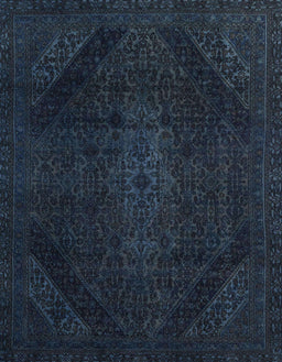 Abstract Blue Modern Rug, abs2848