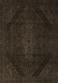 Abstract Brown Modern Rug, abs2848brn