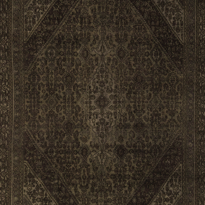 Abstract Brown Modern Rug, abs2848brn