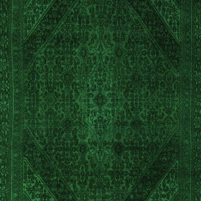 Abstract Green Modern Rug, abs2848grn