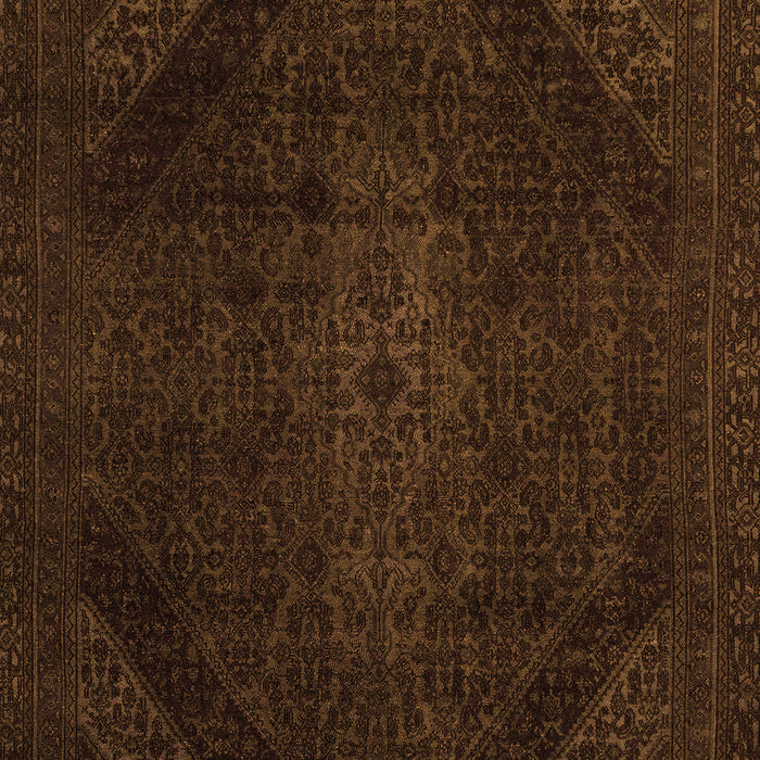 Abstract Orange Modern Rug, abs2848org