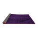 Sideview of Abstract Pink Modern Rug, abs2848pnk