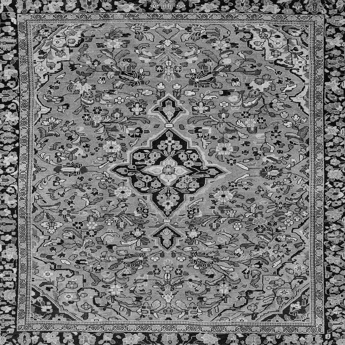 Square Machine Washable Abstract Gray Modern Rug, wshabs2849gry