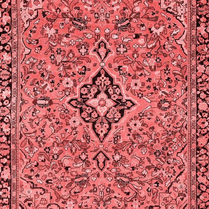 Machine Washable Abstract Red Modern Rug, wshabs2849red