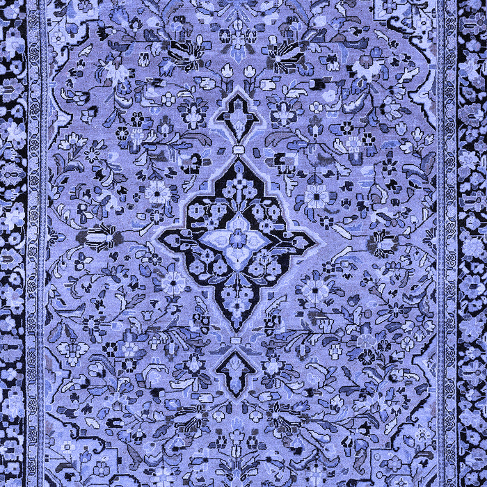 Machine Washable Abstract Blue Modern Rug, wshabs2849blu