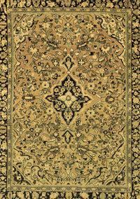 Abstract Brown Modern Rug, abs2849brn