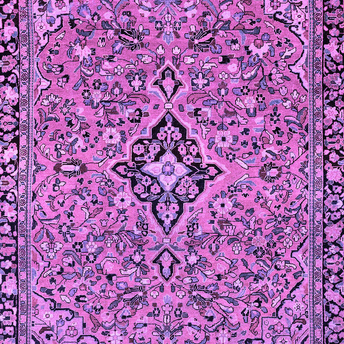Machine Washable Abstract Purple Modern Area Rugs, wshabs2849pur