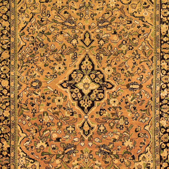 Machine Washable Abstract Orange Modern Area Rugs, wshabs2849org