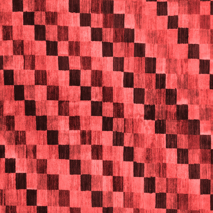 Machine Washable Oriental Red Modern Rug, wshabs284red