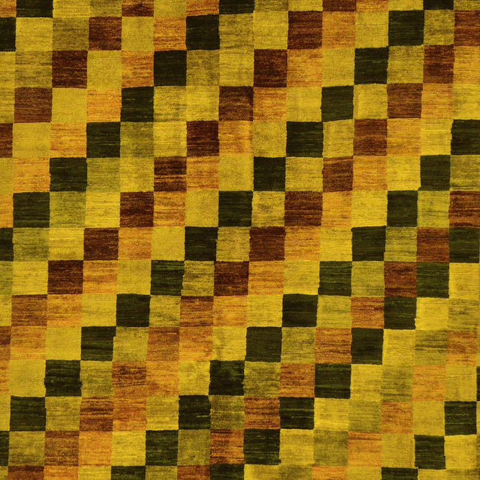 Oriental Yellow Modern Rug, abs284yw