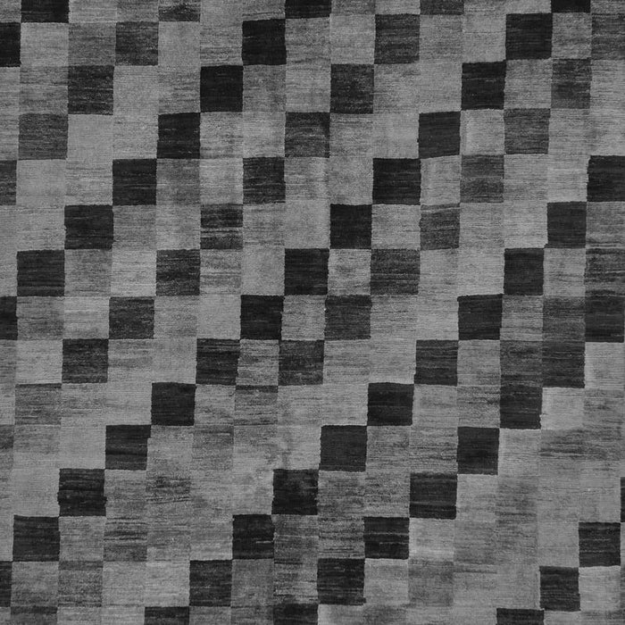 Machine Washable Oriental Gray Modern Rug, wshabs284gry
