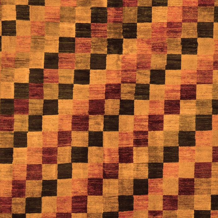 Machine Washable Oriental Orange Modern Area Rugs, wshabs284org