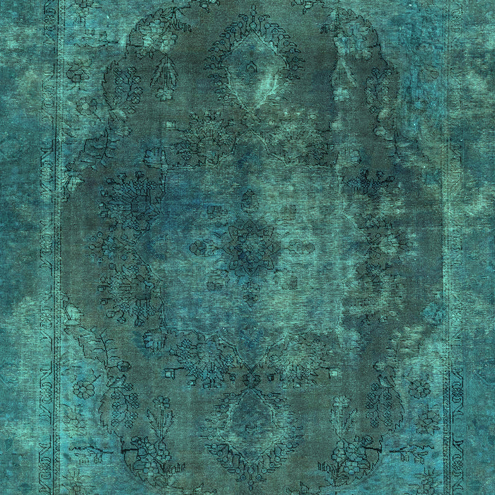 Abstract Turquoise Modern Rug, abs2850turq