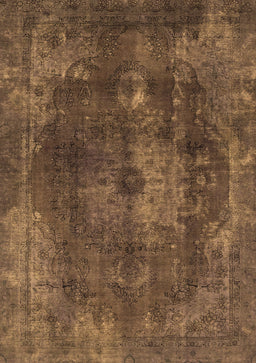 Abstract Brown Modern Rug, abs2850brn