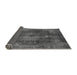 Sideview of Abstract Gray Modern Rug, abs2850gry