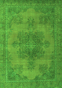 Abstract Green Modern Rug, abs2851grn