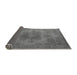 Sideview of Abstract Gray Modern Rug, abs2851gry