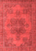 Abstract Red Modern Area Rugs