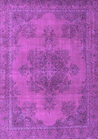 Abstract Purple Modern Rug, abs2851pur