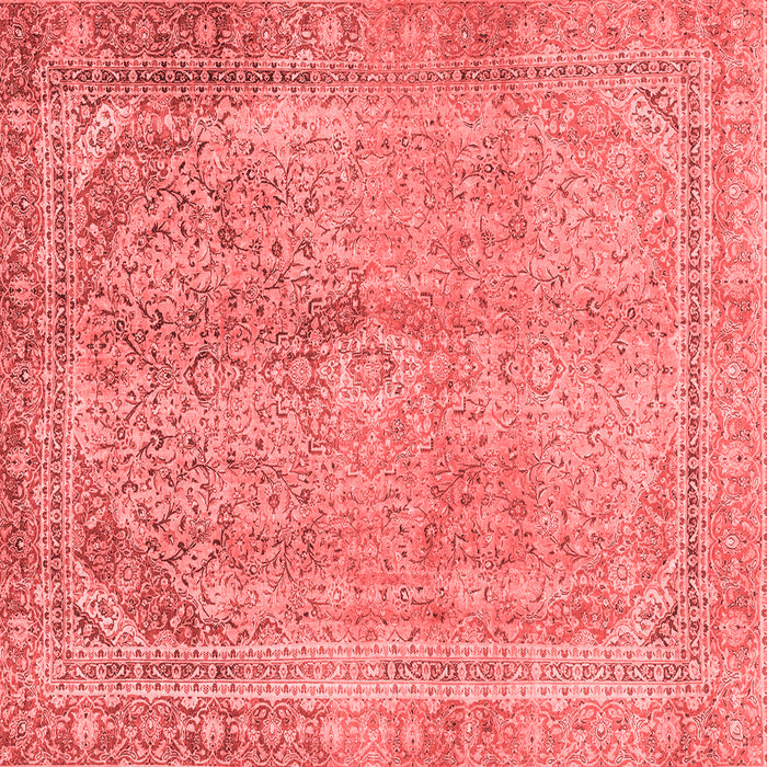 Abstract Red Modern Rug, abs2852red