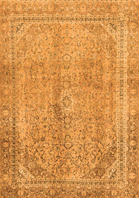 Abstract Orange Modern Rug, abs2852org