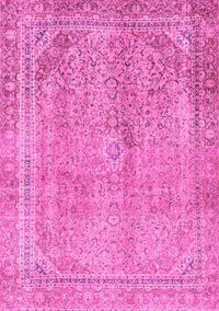 Abstract Pink Modern Rug, abs2852pnk