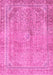 Abstract Pink Modern Rug, abs2852pnk