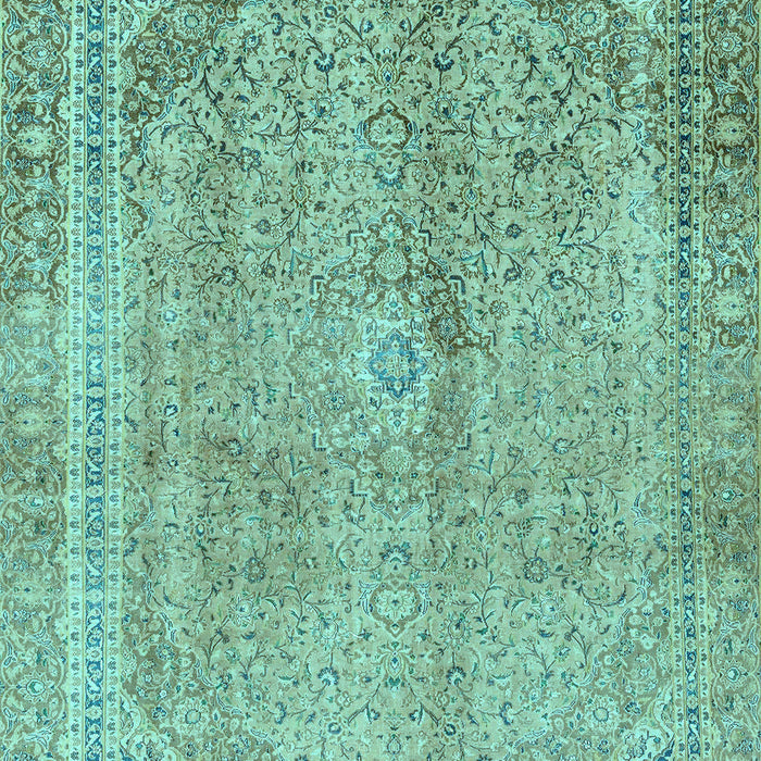 Abstract Light Blue Modern Rug, abs2852lblu