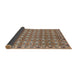 Sideview of Abstract Brown Modern Rug, abs2853