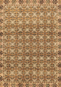 Abstract Brown Modern Rug, abs2853brn