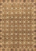 Abstract Brown Modern Rug, abs2853brn