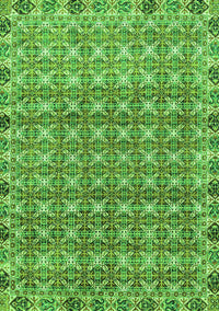 Abstract Green Modern Rug, abs2853grn