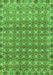 Abstract Green Modern Rug, abs2853grn