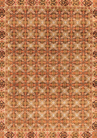 Abstract Orange Modern Rug, abs2853org