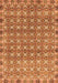 Abstract Orange Modern Rug, abs2853org