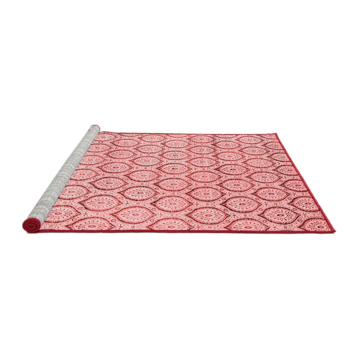 Modern Red Washable Rugs