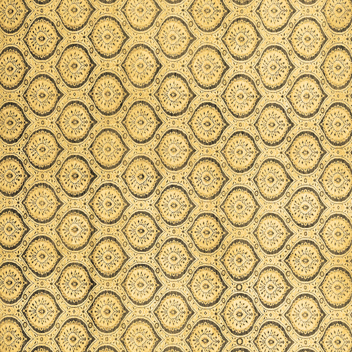 Square Abstract Brown Modern Rug, abs2854brn