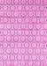 Machine Washable Abstract Pink Modern Rug, wshabs2854pnk