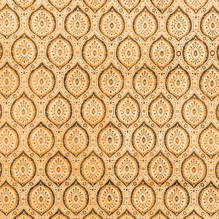 Machine Washable Abstract Orange Modern Area Rugs, wshabs2854org