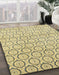 Machine Washable Abstract Brown Rug in a Family Room, wshabs2854