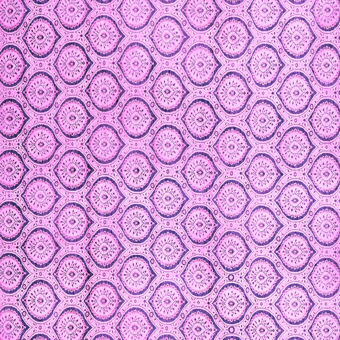 Square Machine Washable Abstract Purple Modern Area Rugs, wshabs2854pur