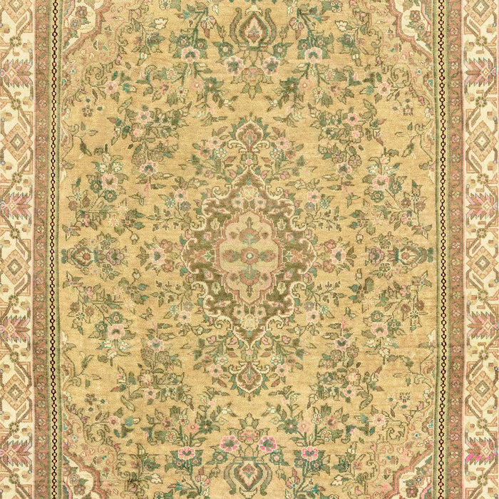 Machine Washable Abstract Cinnamon Brown Rug, wshabs2855